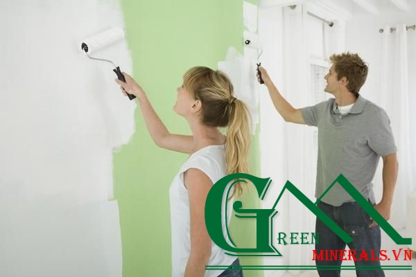 bột đá phụ gia sản xuất bột trét tường