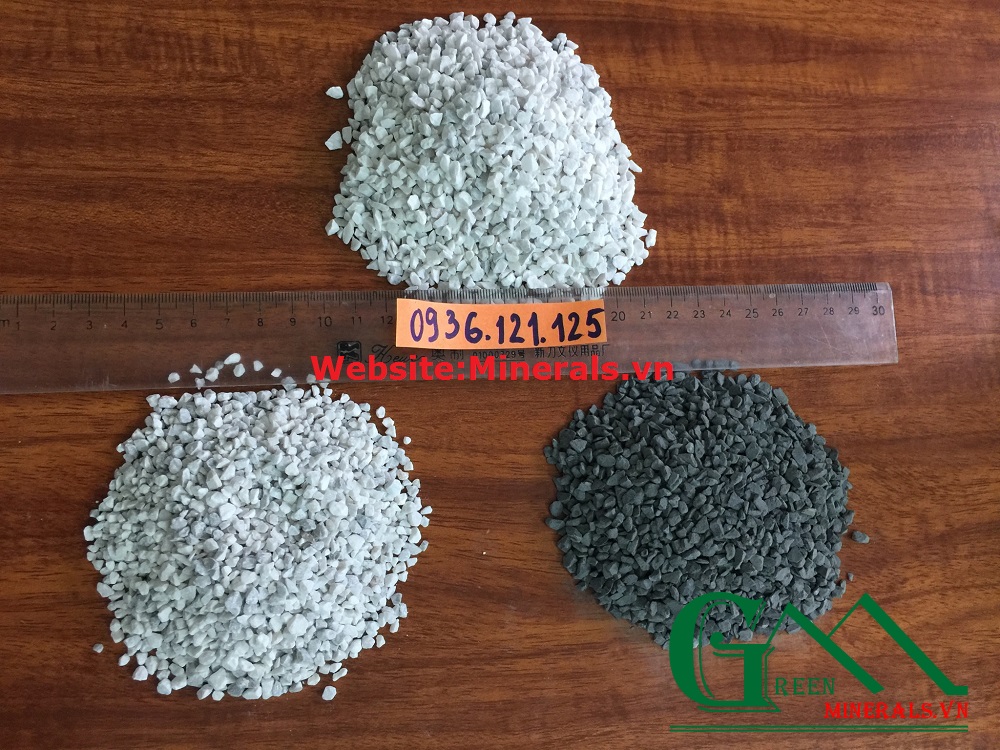 đá hạt trắng