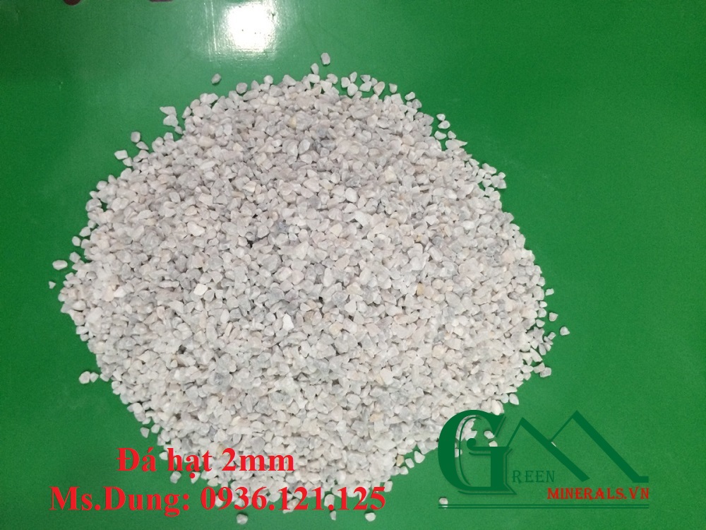 đá hạt trắng