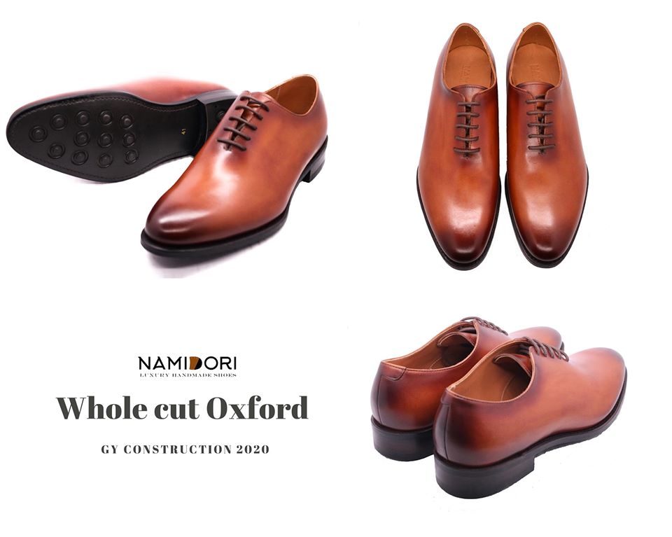 Wholecut Oxford shoes