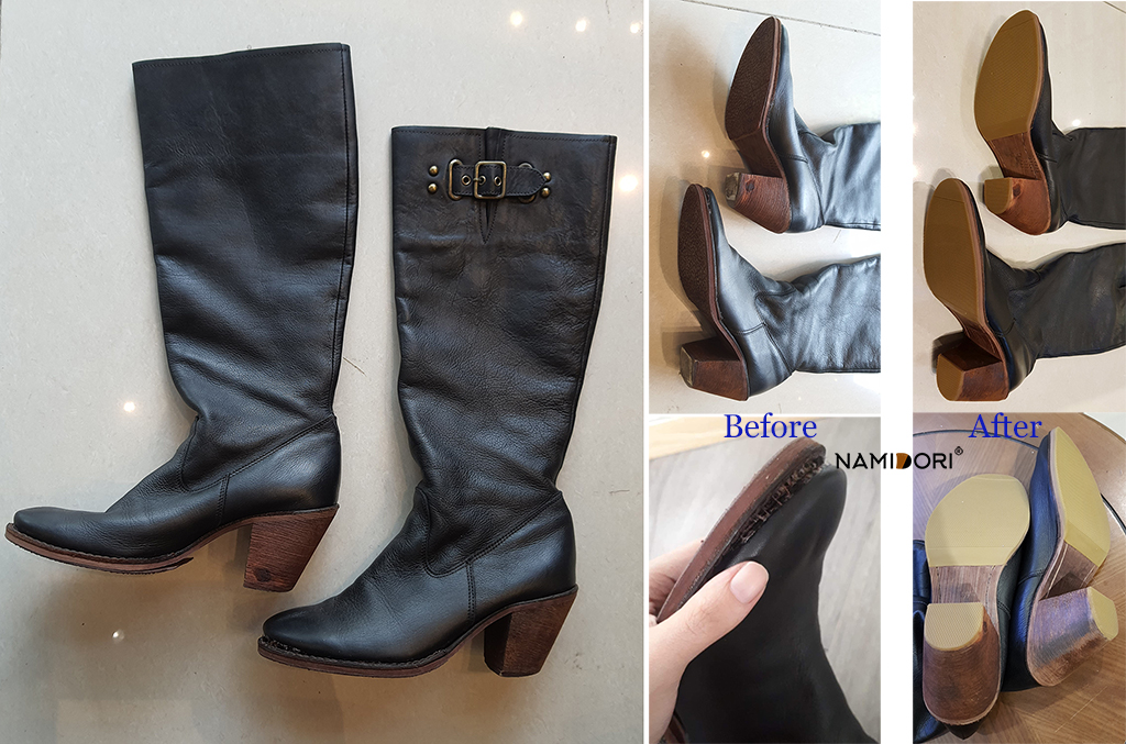 Dán đế giày bị hở