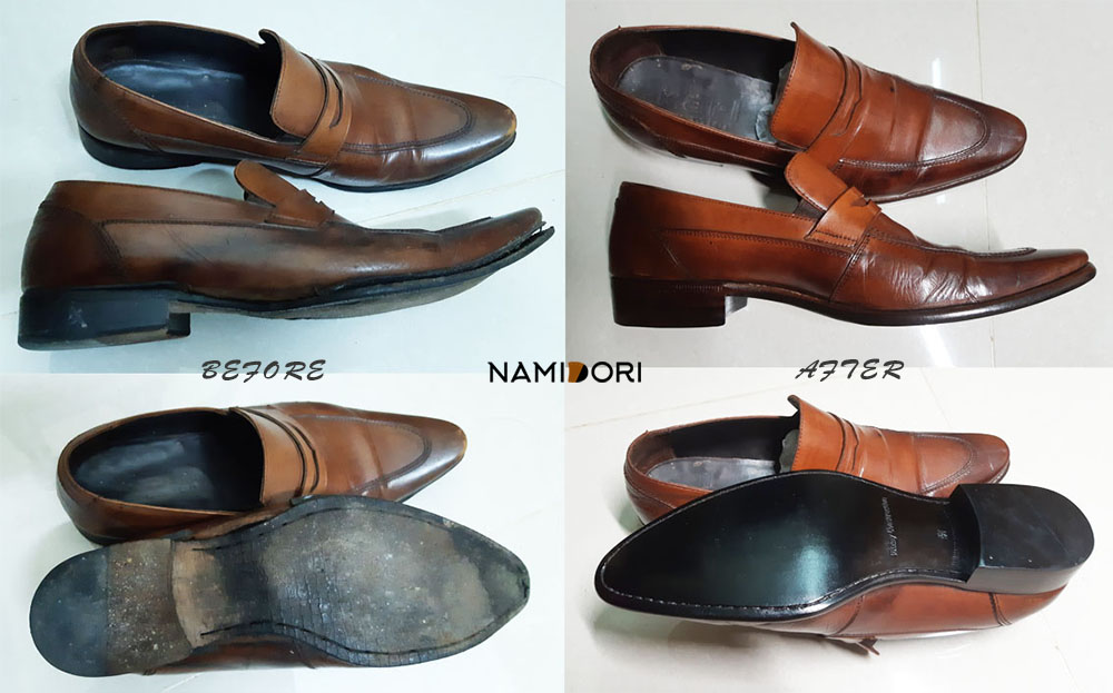 Dịch vụ thay đế giày tại Namidori