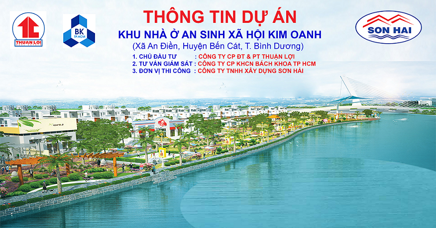 Dự án Nhà ở xã hội Kim Oanh - Bến Cát 1