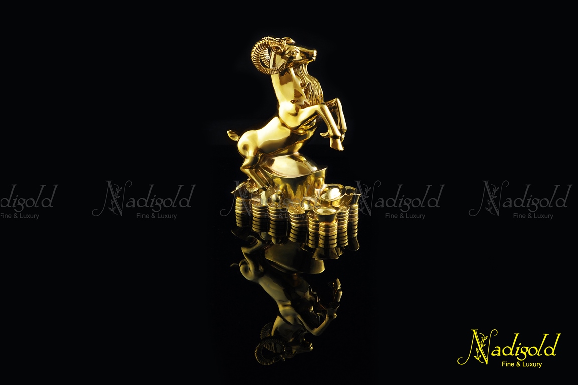 phong thủy mạ vàng