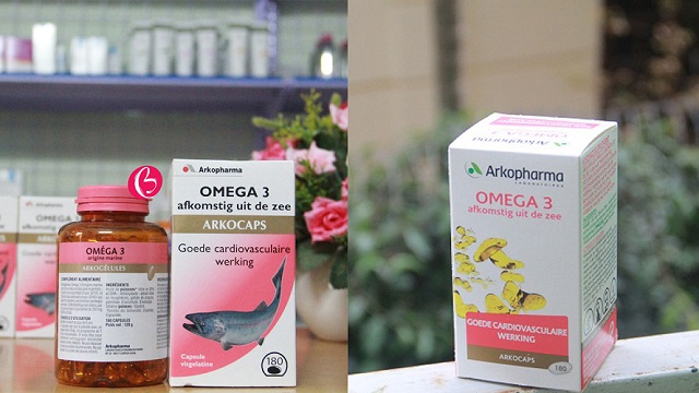 Viên dầu cá Arkopharma Omega 3 Origine Marine