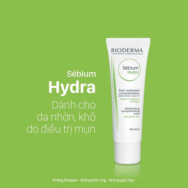 Lưu ý khi dùng kem dưỡng da mụn Bioderma Sébium Hydra