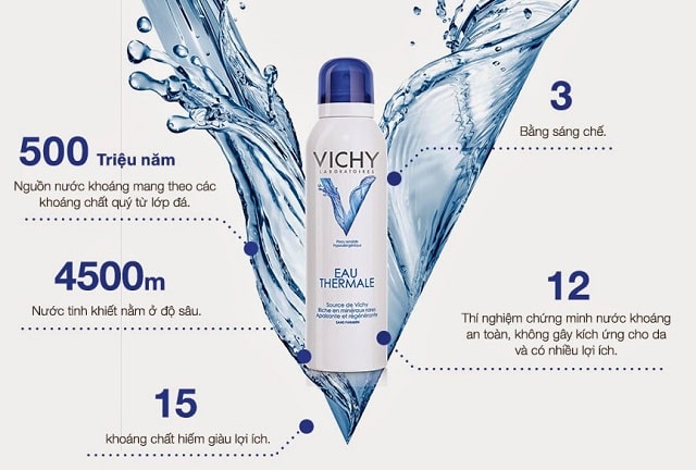 xịt khoáng vichy của pháp