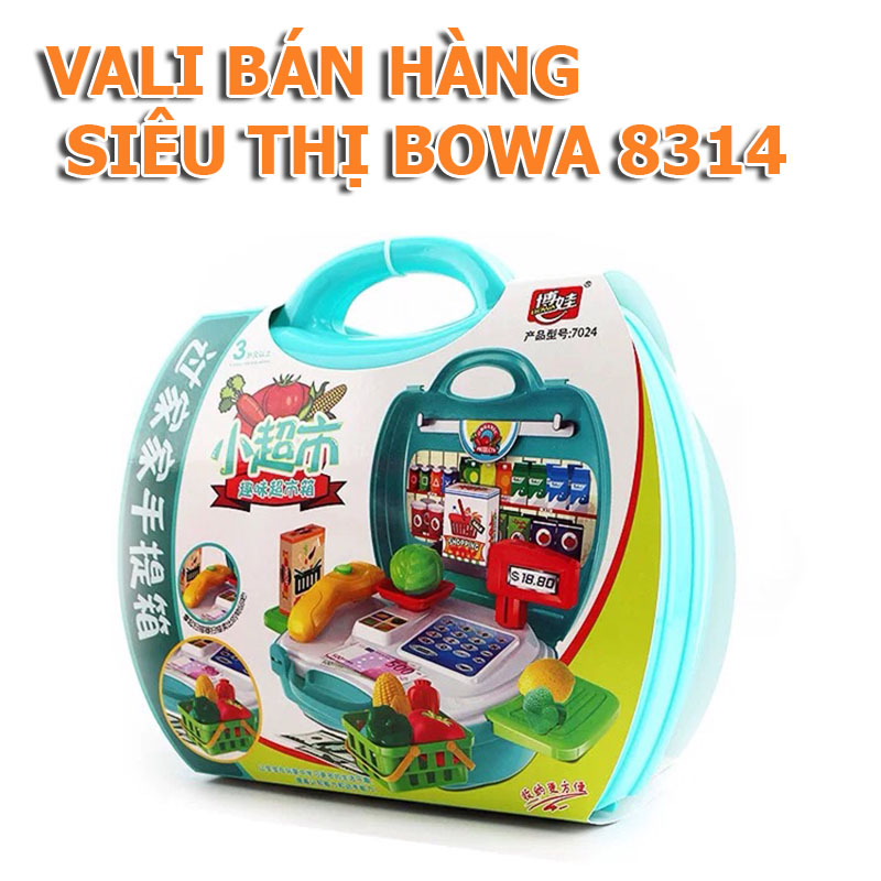 Đồ chơi nhập vai bé bán hàng siêu thị - Bowa 8314