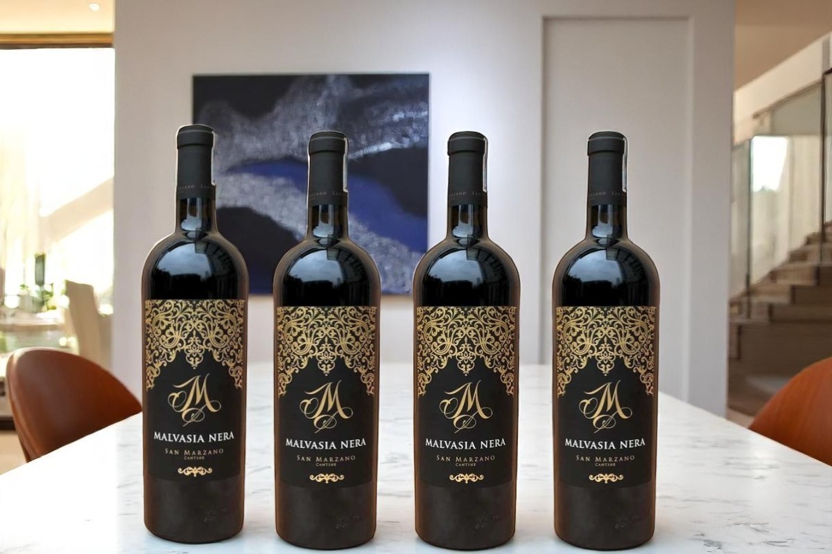 4 chai rượu vang M Malvasia Nera