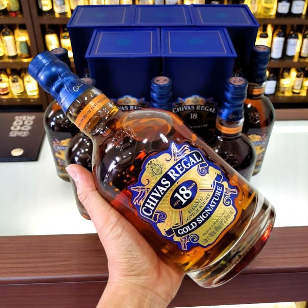 Rượu Chivas 18 năm 1 lít chính hãng