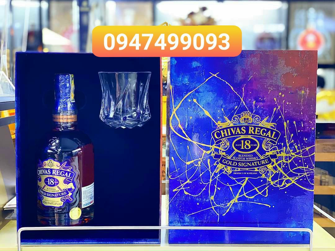 RƯỢU CHIVAS REGAL 18YO GIFT BOX 2021