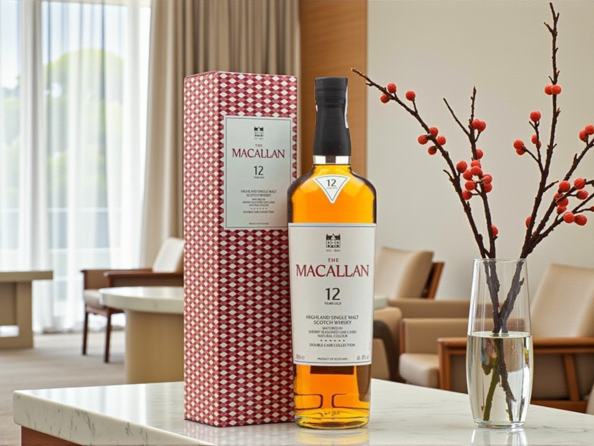 Rượu Macallan 12 Double Cask mẫu mới 2025