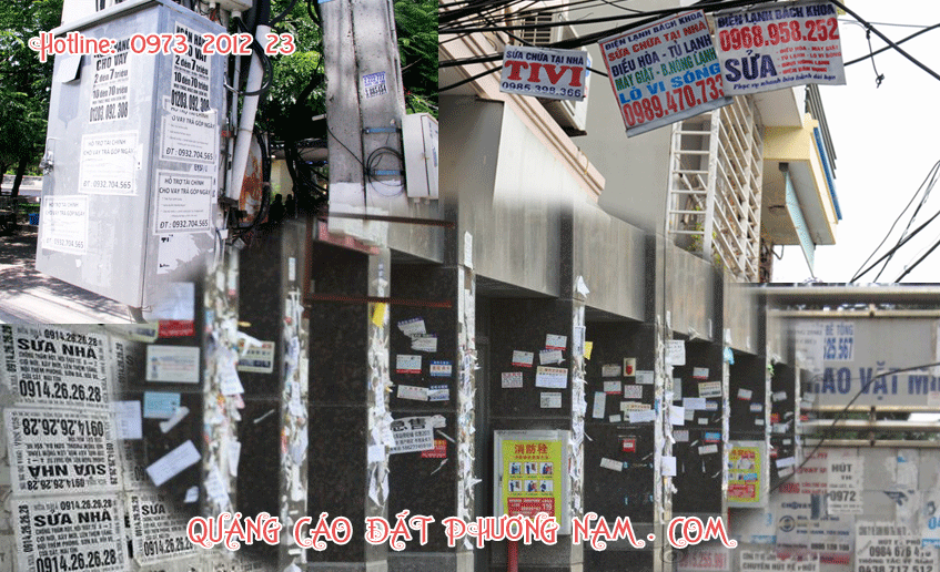 Quảng cáo Poster , tờ rơi rao vặt với Văn minh Đô thị Quảng cáo Poster , tờ rơi rao vặt với Văn minh Đô thị