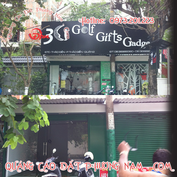 Bảng hiệu Aluminium - Chữ nỗi Thương hiệu Chuyên nghiệp