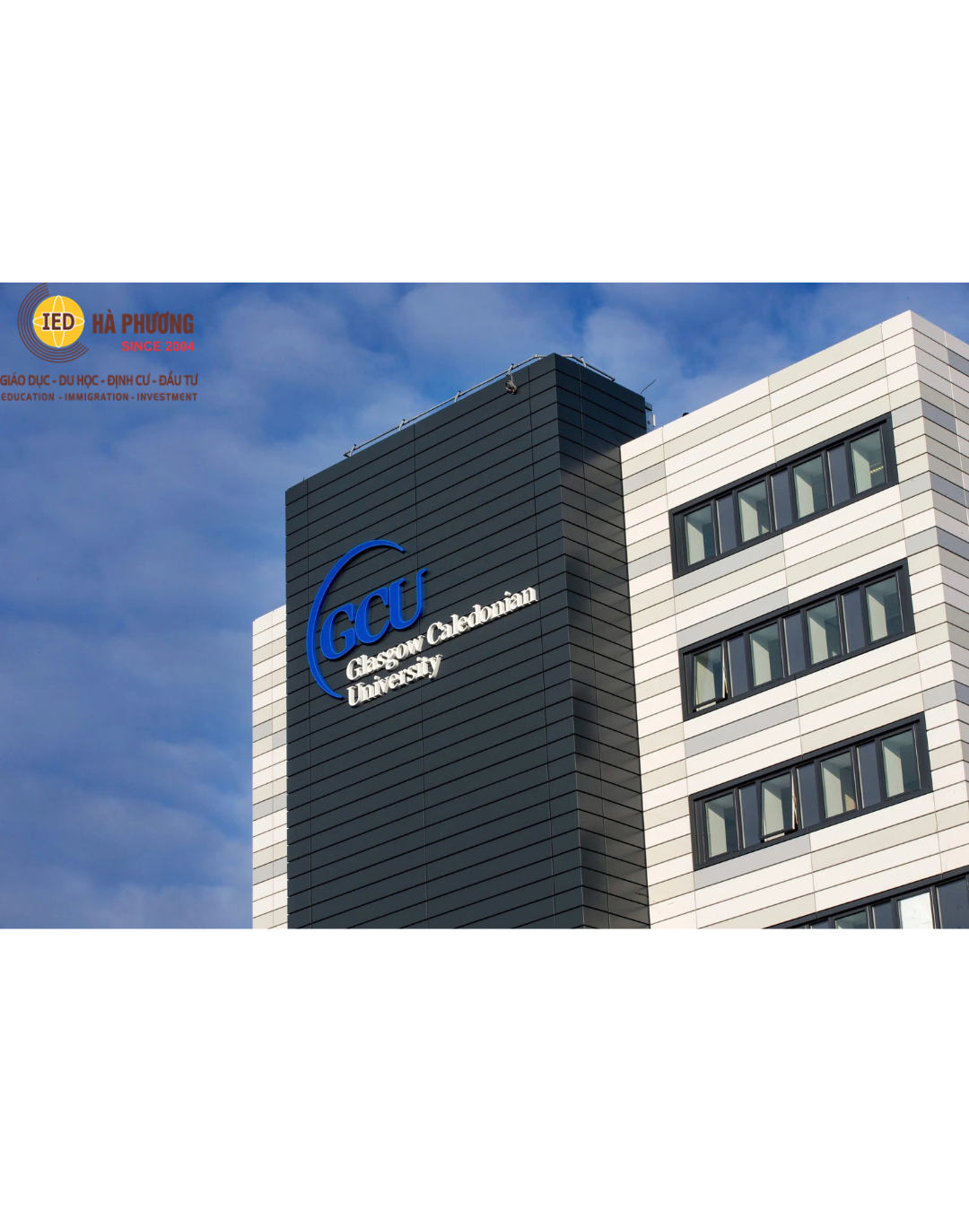 Glasgow Caledonian University (UK) – Học bổng lên tới 100% học phí bậc Thạc sĩ