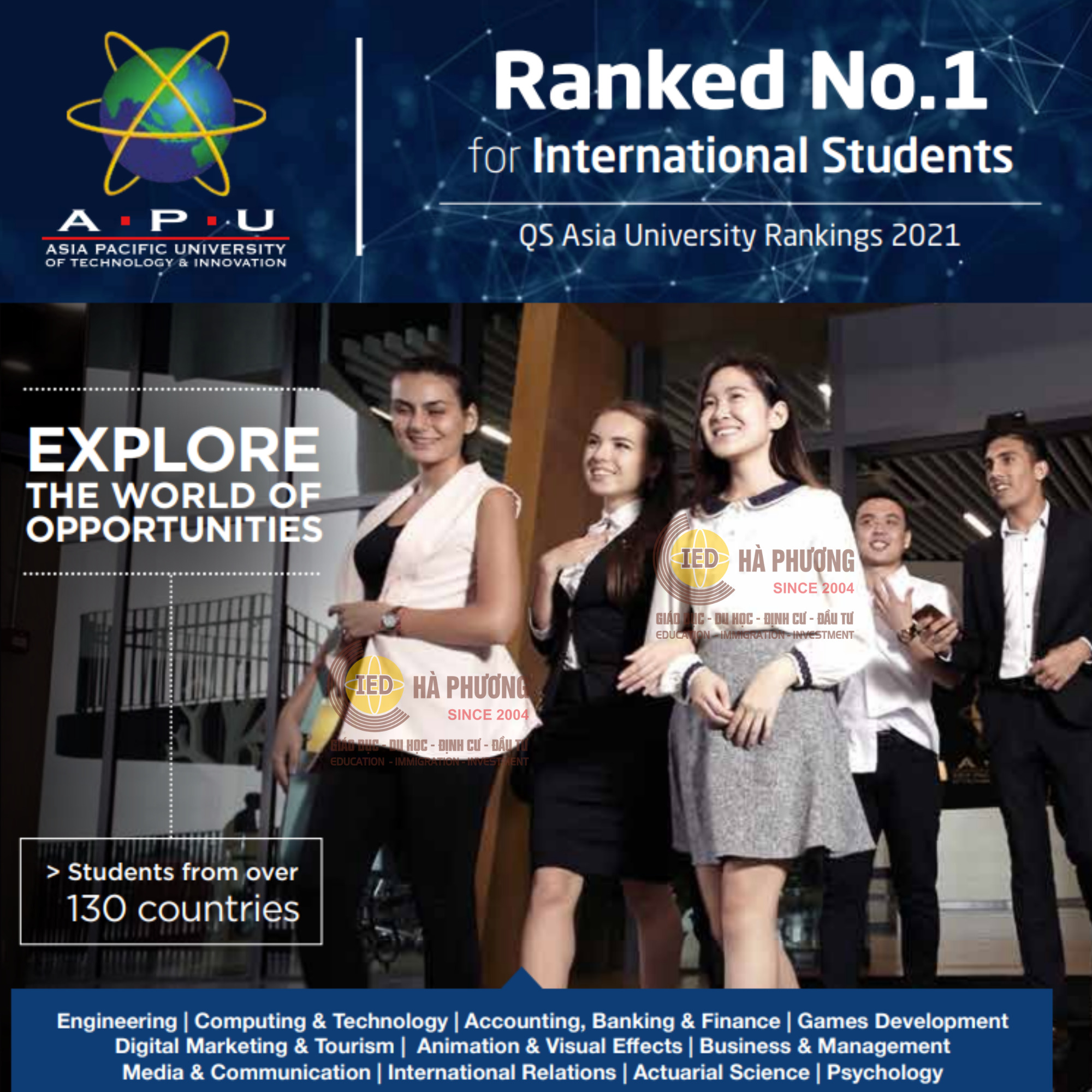 CƠ HỘI DU HỌC THÔNG MINH TẠI ASIA PACIFIC UNIVERSITY