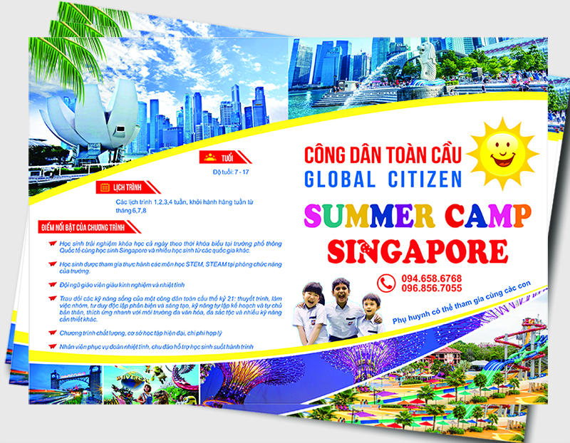 Du học hội nhập Summer camp Singapore 2019 - CÔNG DÂN TOÀN CẦU GLOBAL CITIZEN