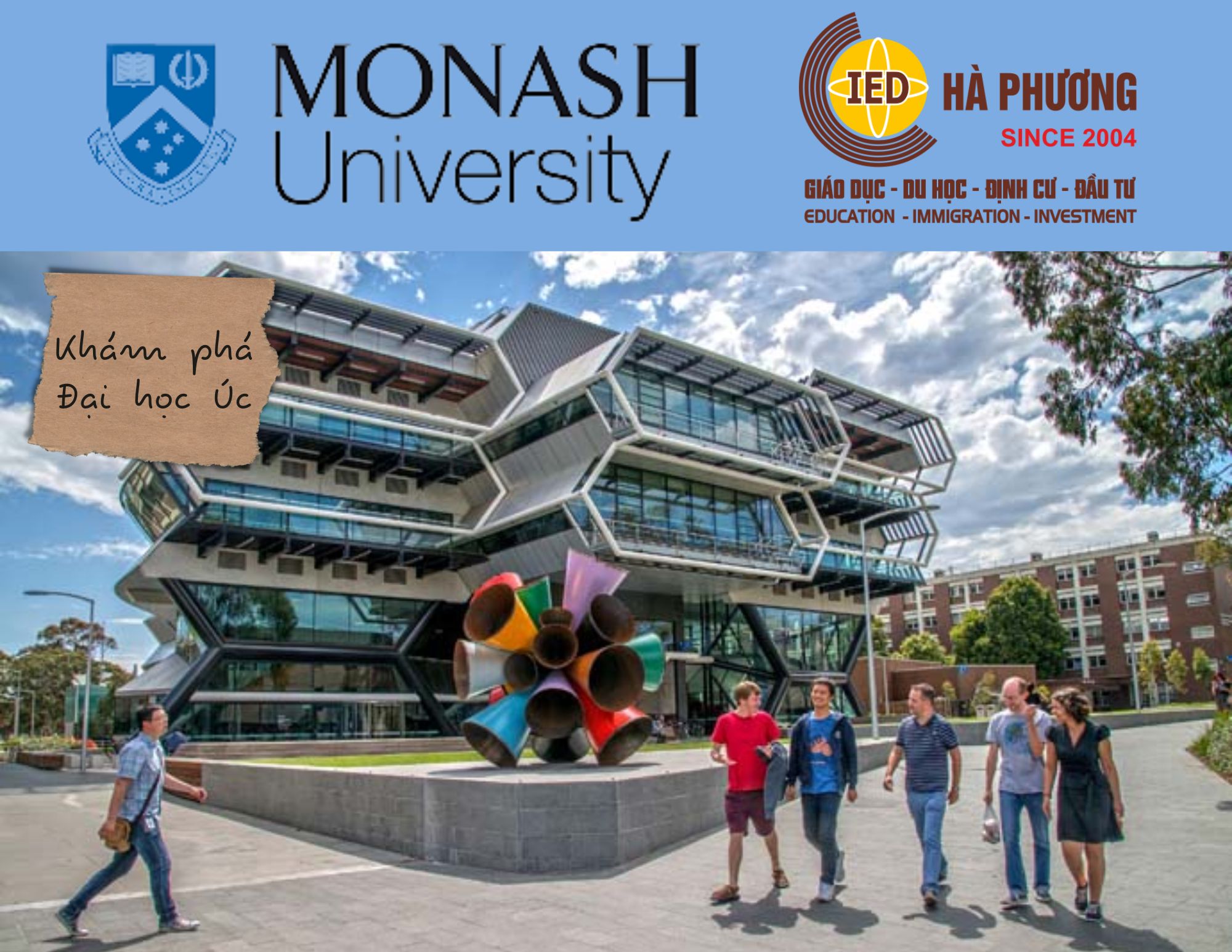 ĐẾN VỚI MONASH UNIVERSITY, AUSTRALIA