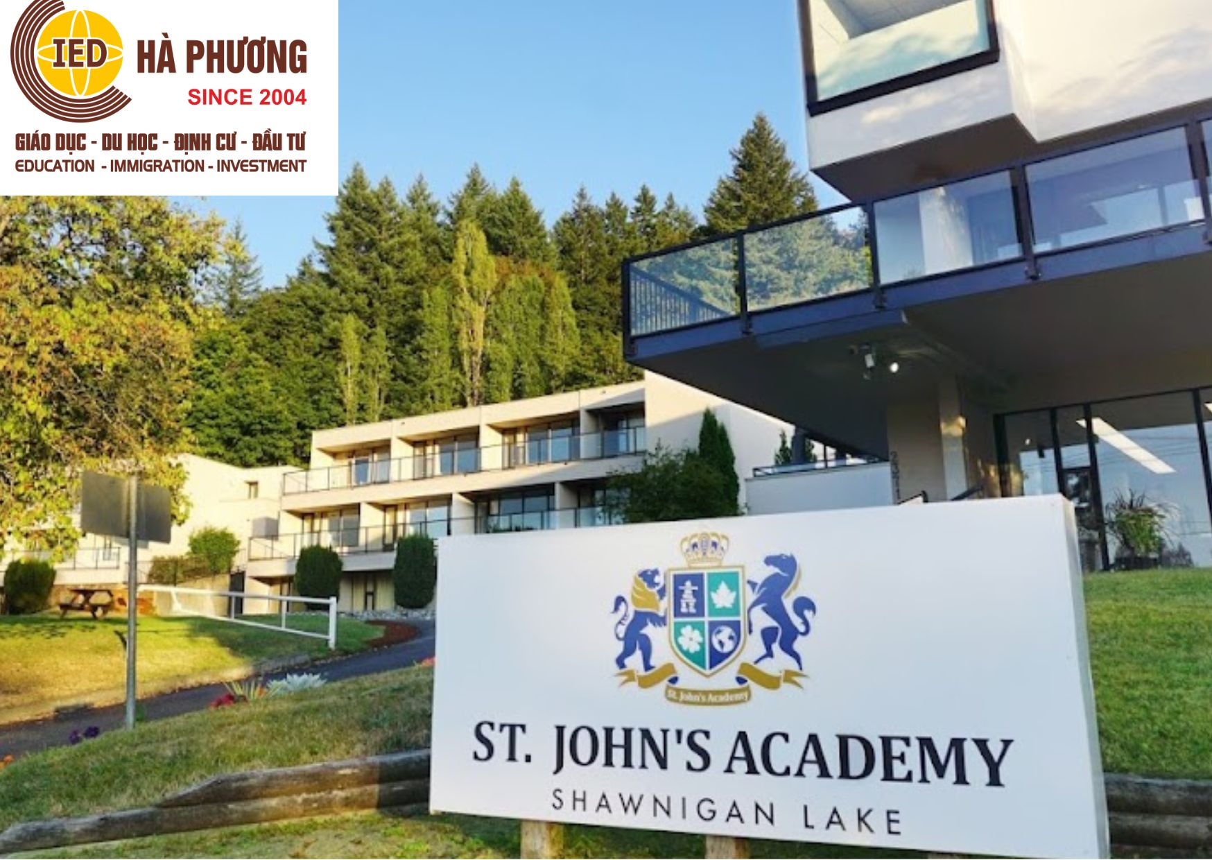 DU HỌC TRUNG HỌC, THPT Ở CANADA:  Học viện St. John's  Vancouver và Shawnigan Lake Campus