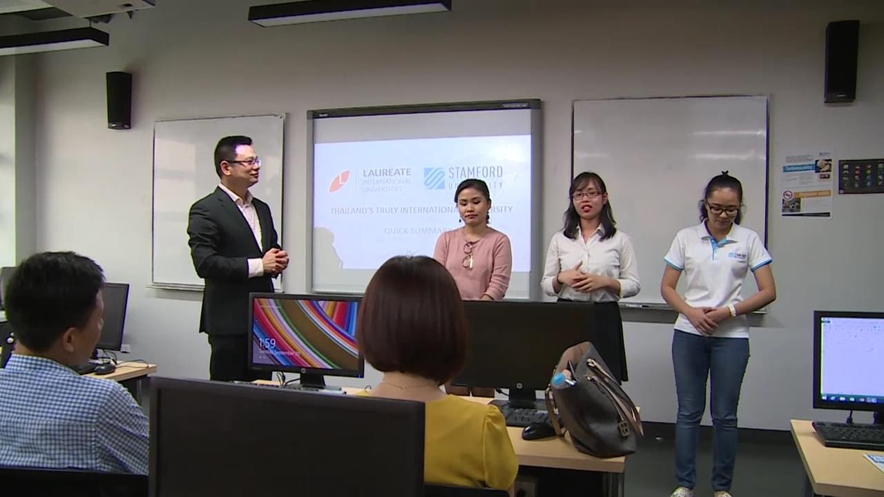 Video cảm nhận của các bạn du học sinh Việt Nam tại trường đại học Quốc tế Stamford (STIU)