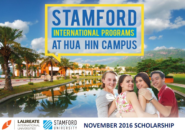 Chương trình quốc tế Stamford tại cơ sở Hua Hin - Thông tin ngành học và học bổng