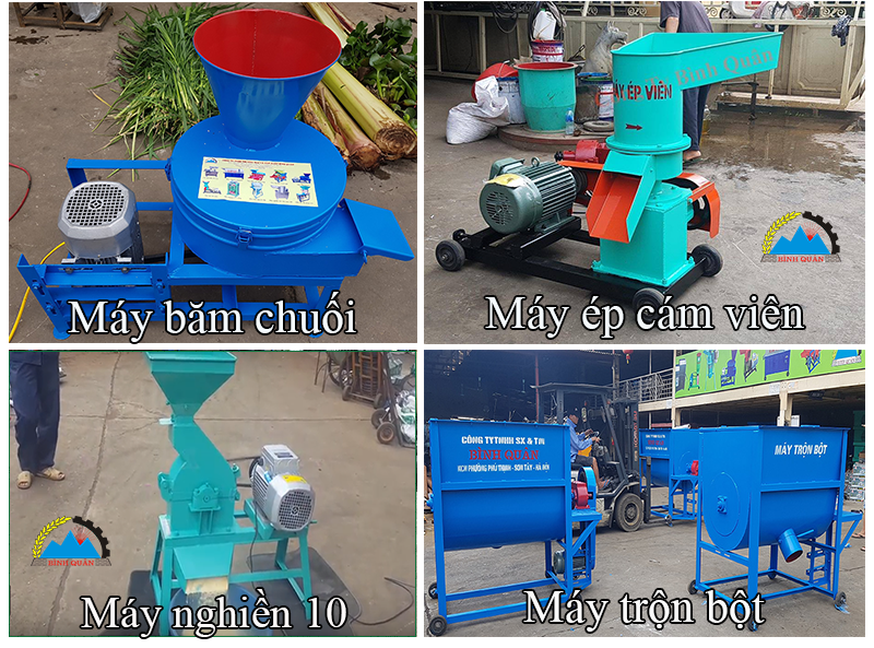 Máy chế biến thức ăn gia súc gia cầm 