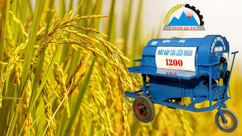 máy tuốt lúa
