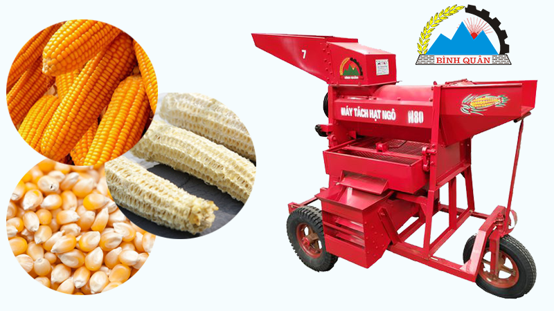 máy tách hạt ngô