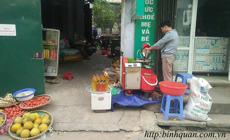 máy ép dầu công nghiệp