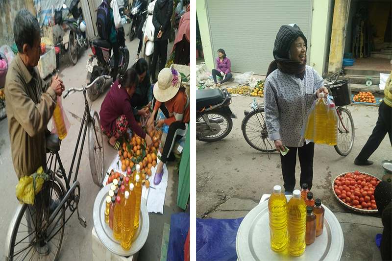 dầu lạc nguyên chất