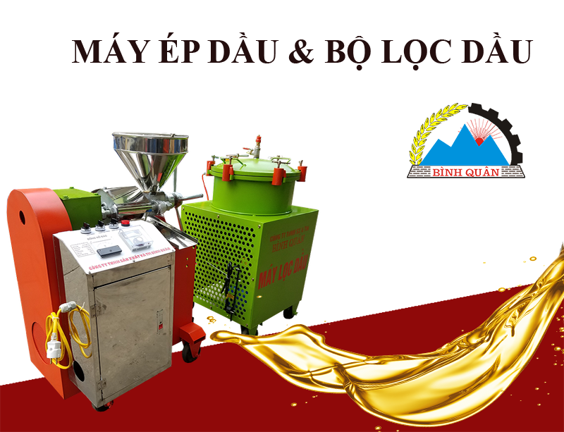 máy ép dầu, lọc dầu