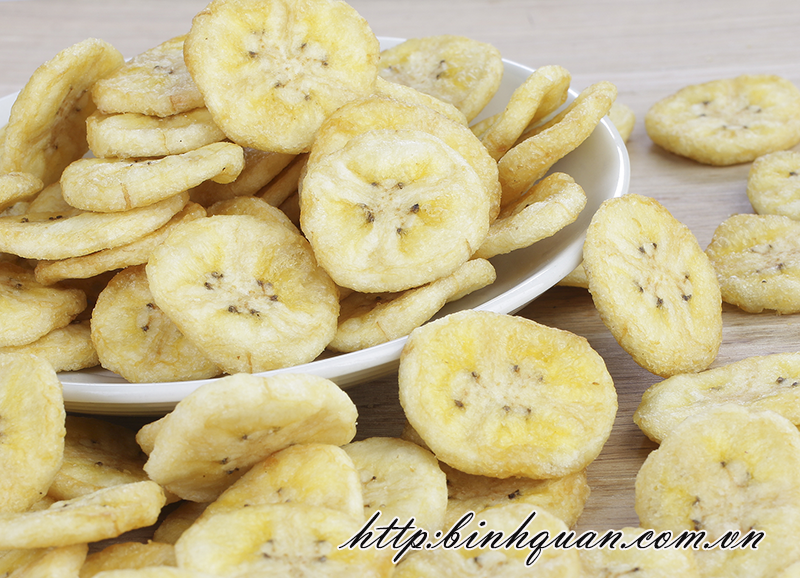 chuối sấy khô
