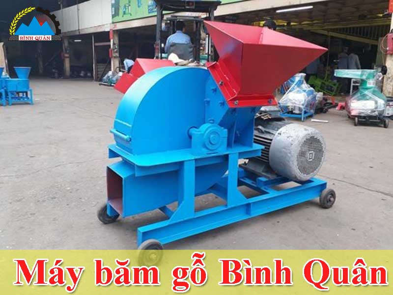 máy băm gỗ
