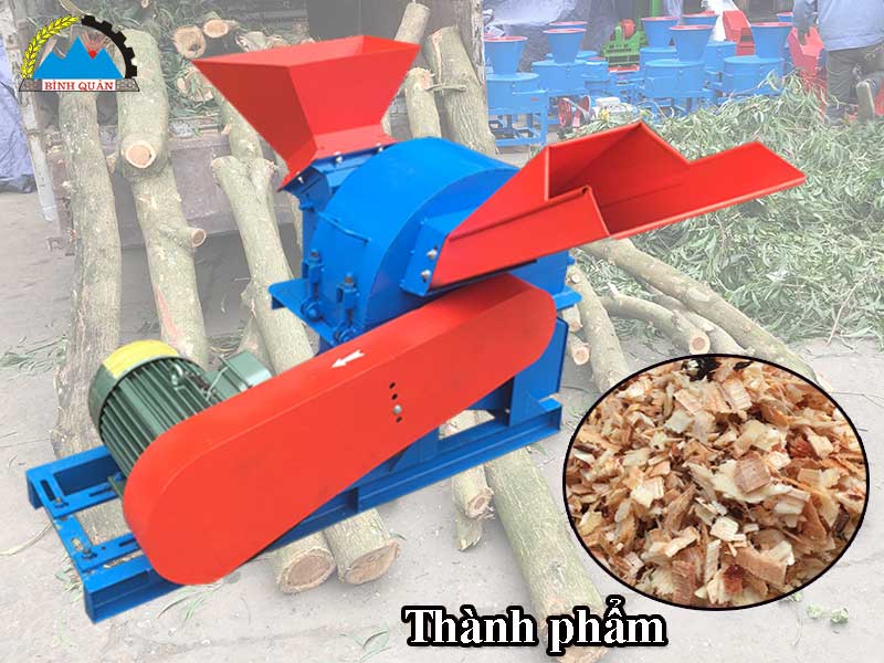 máy băm gỗ