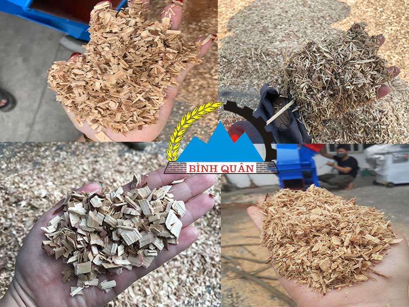 máy băm gỗ công suất lớn