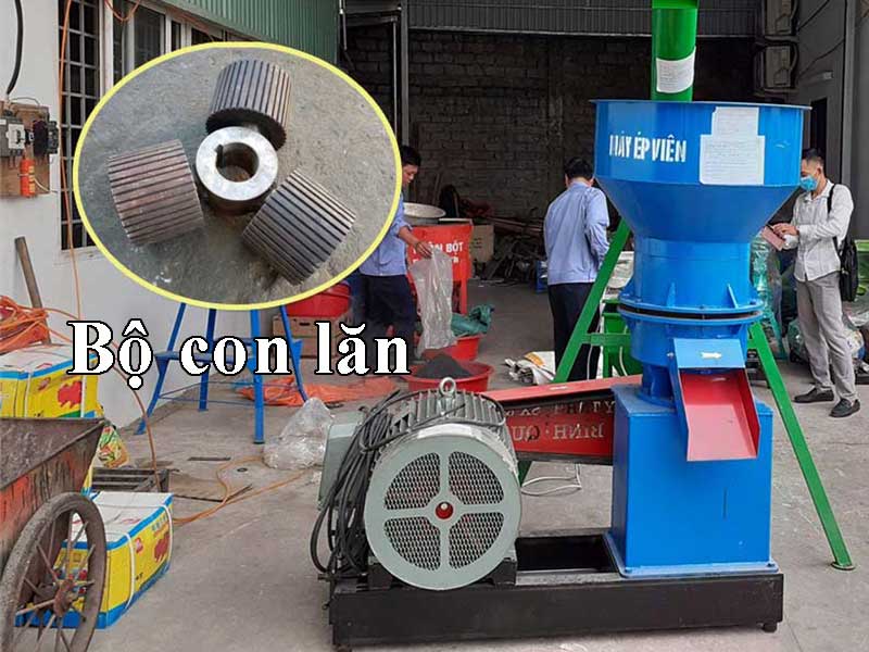 máy ép cám viên trục đứng