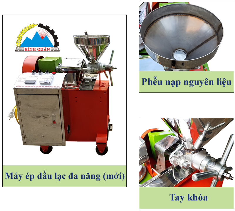 máy ép dầu lạc