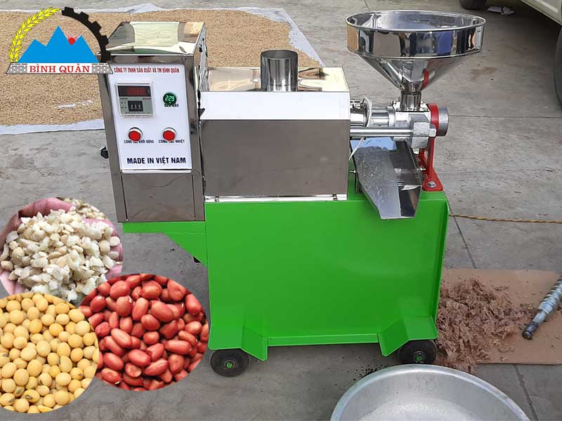 máy ép dầu đậu phộng