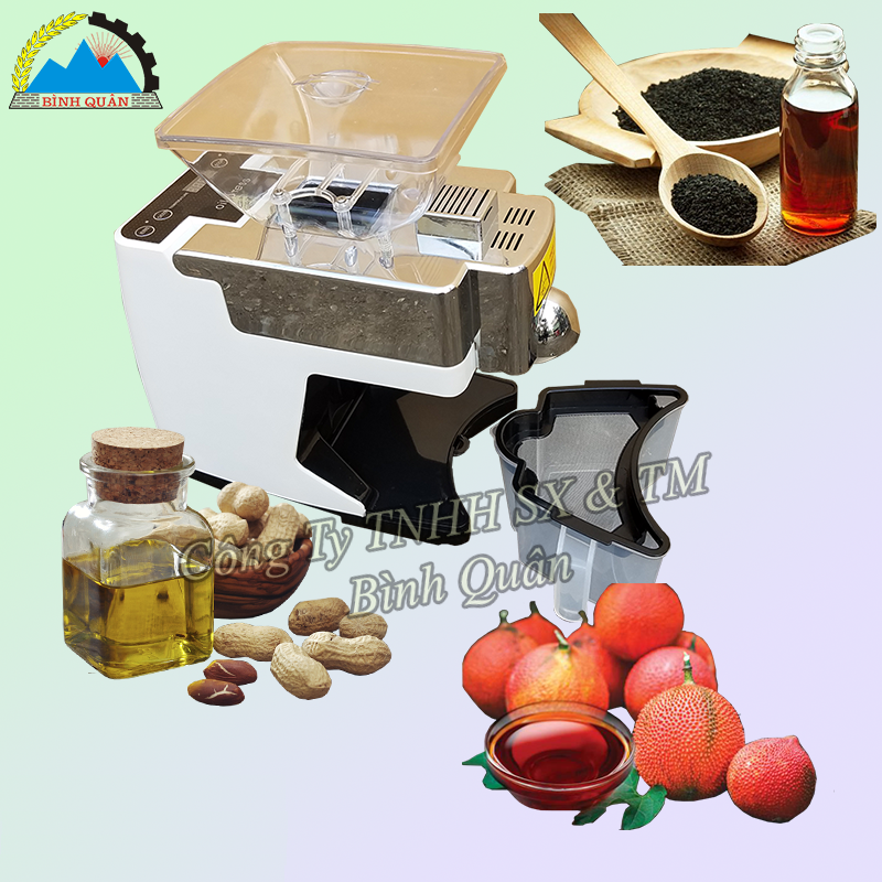 máy ép dầu lạc gia đình