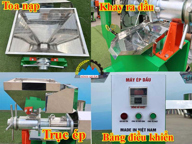 máy ép dầu thực vật