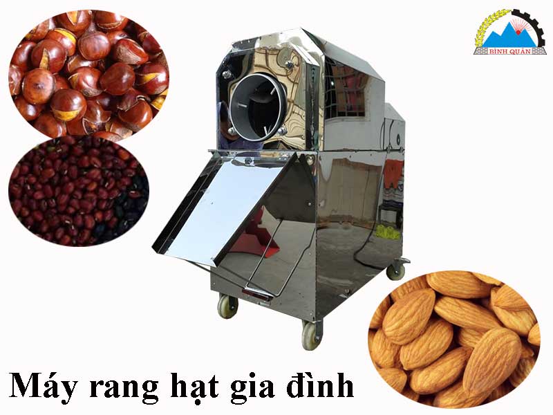 máy rang hạt
