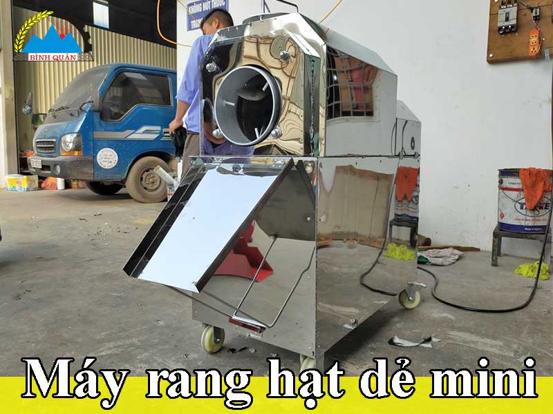 máy rang hạt dẻ