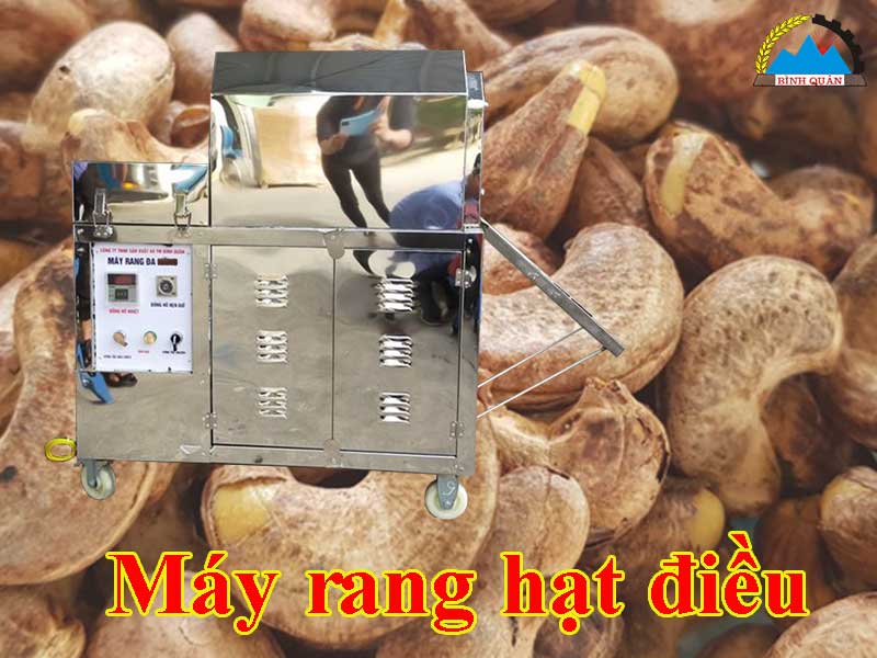 máy rang hạt điều