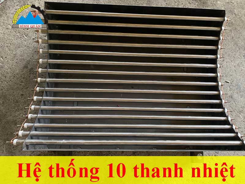 máy rang hạt điều