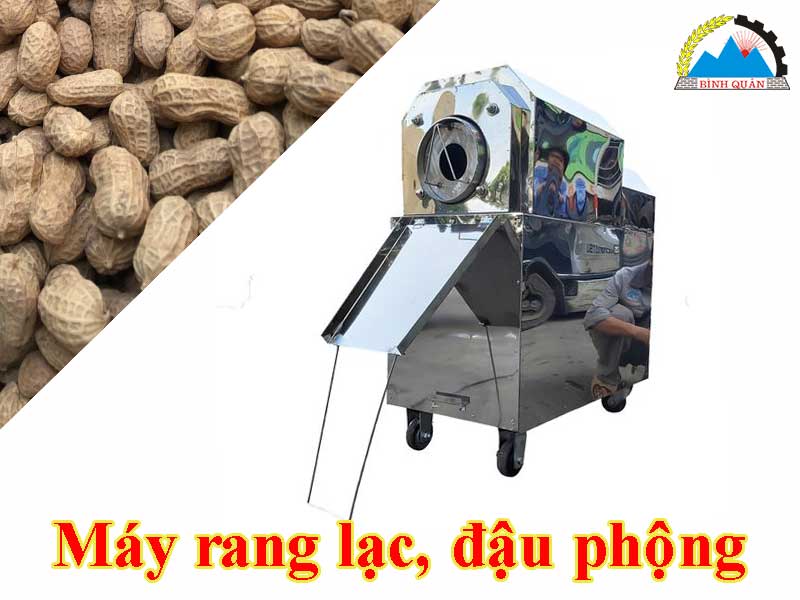 máy rang lạc