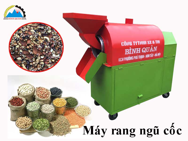 máy rang ngũ cốc
