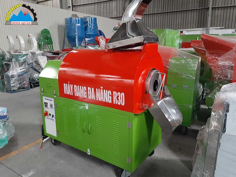 máy rang ngũ cốc