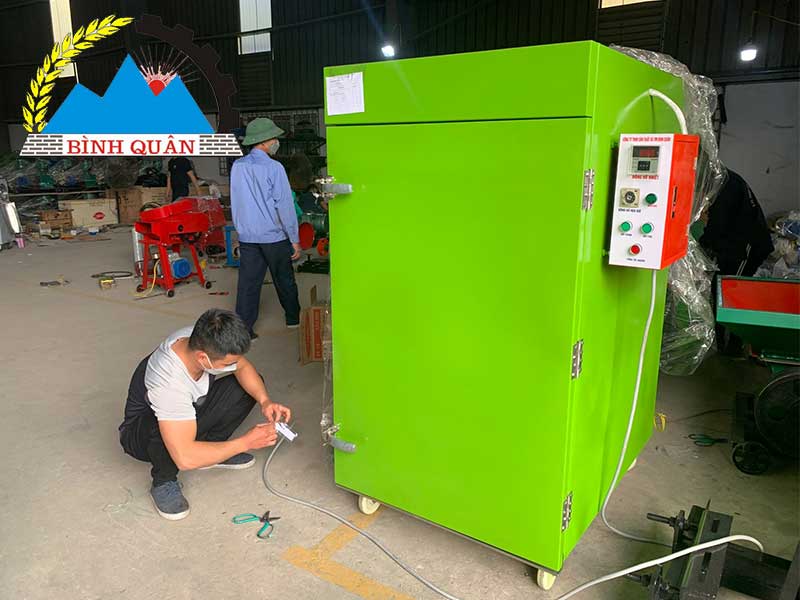 máy sấy nông sản bình quân