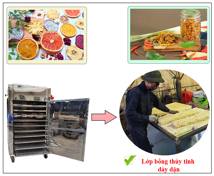 máy sấy hoa quả