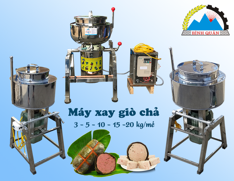 máy xay giò chả